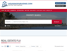 Tablet Screenshot of housingparadise.com